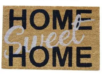 Capacho Home Sweet Home letras grandes