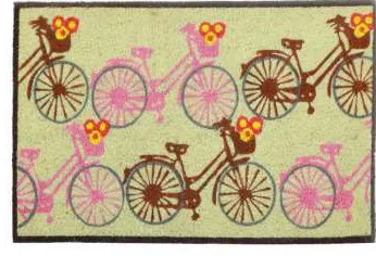 Capacho estampa de bicicletas