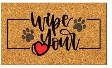 Capacho Wipe your paws