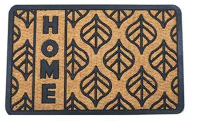 Capacho Home com folhas