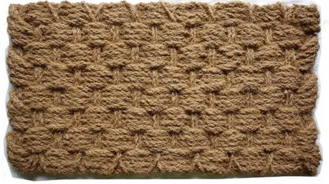 Capacho tecido de corda