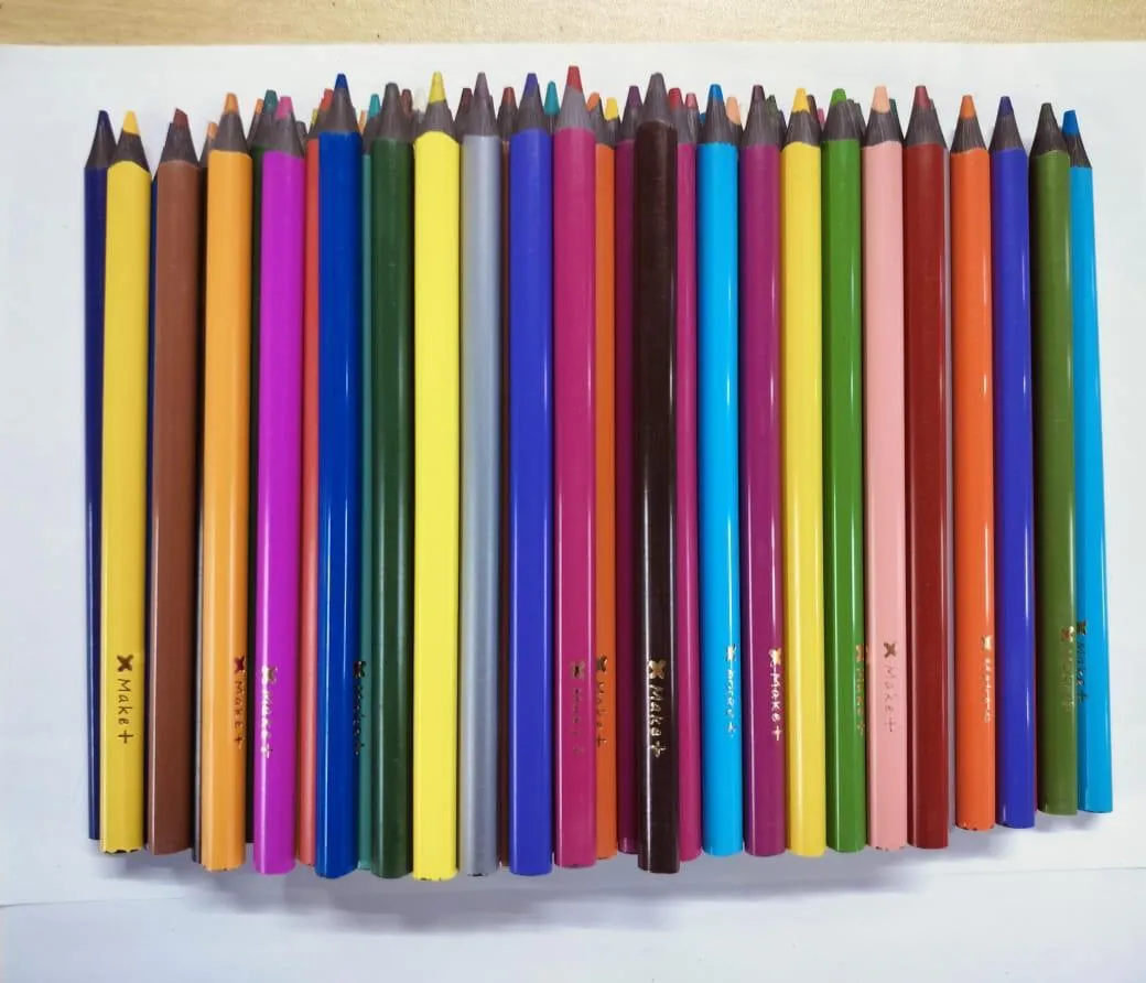 Lápis de cor jumbo