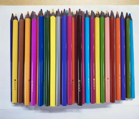 Lápis de cor jumbo