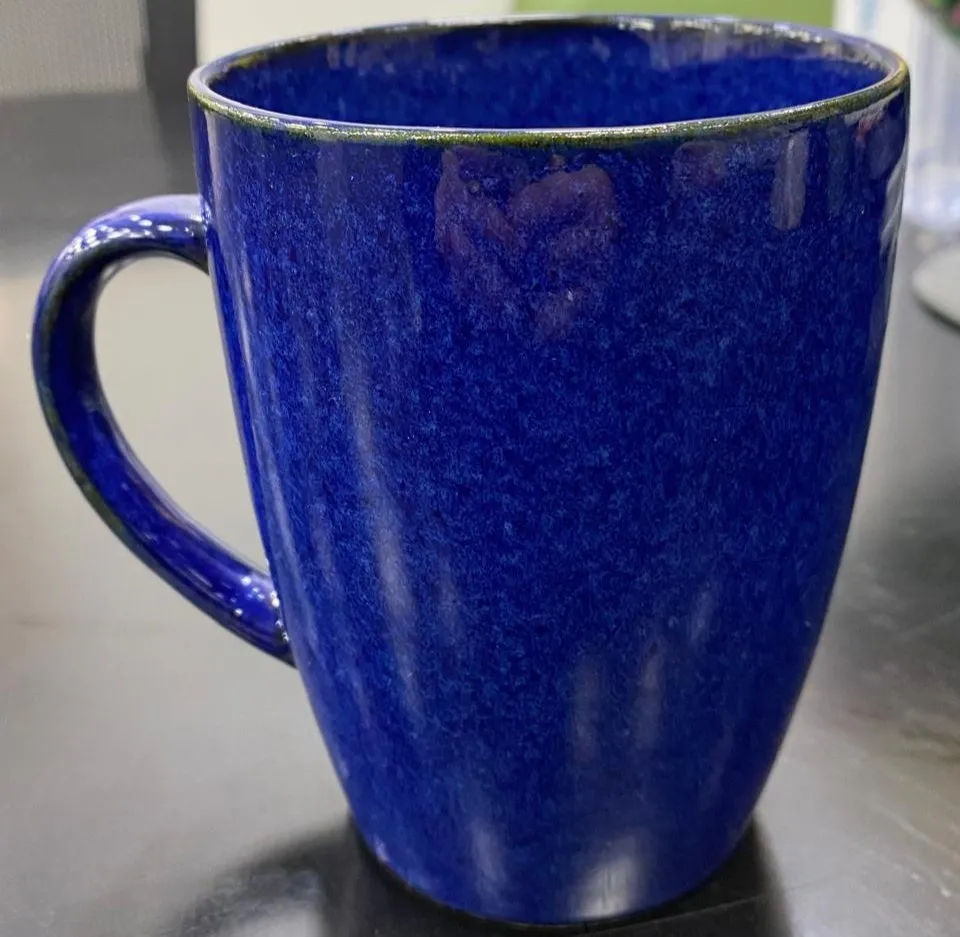 Caneca Smooth 330 ml azul