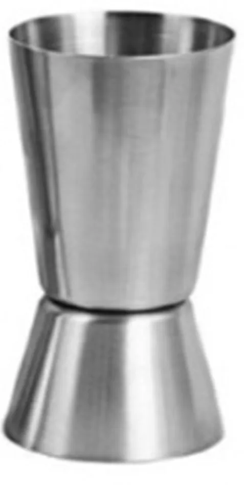 Dosador duplo para drinks em inox