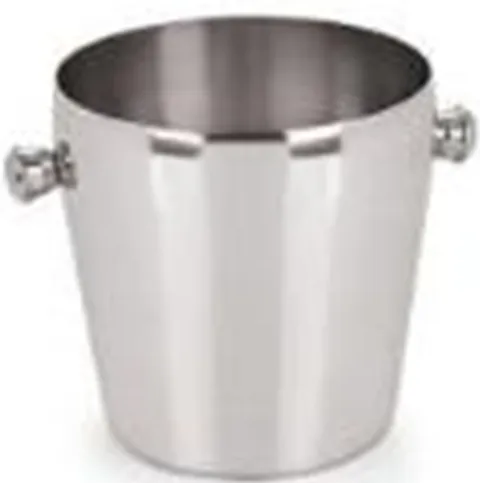 Balde de gelo com puxadores em inox
