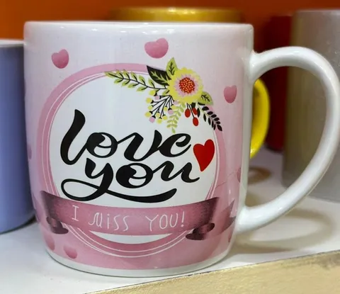 Caneca Love you I miss you