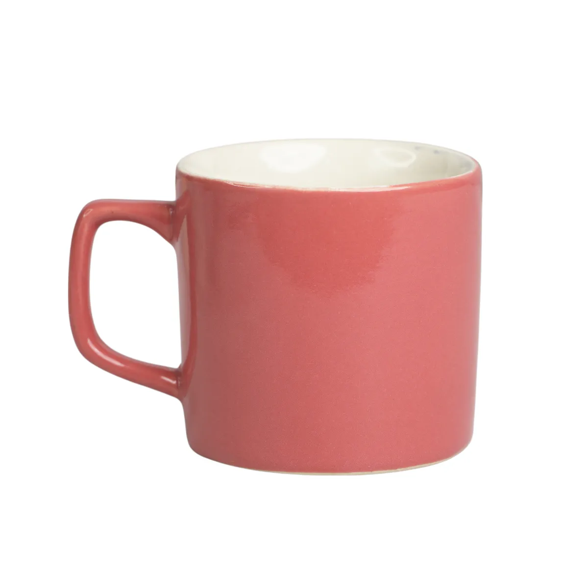 Caneca reta com alça quadrada