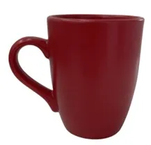 Caneca vermelha cônica