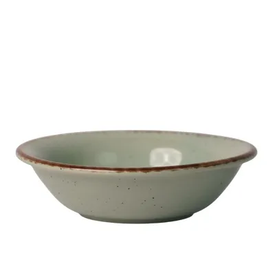 Bowl raso com borda rústica