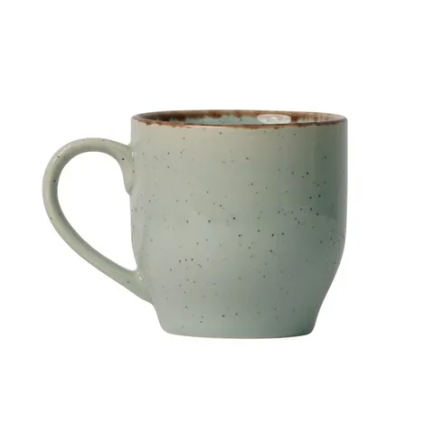 Caneca pequena verde sálvia