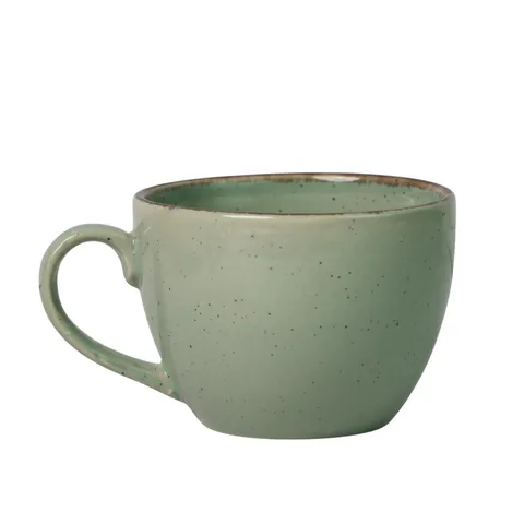 Xícara de chá verde sálvia