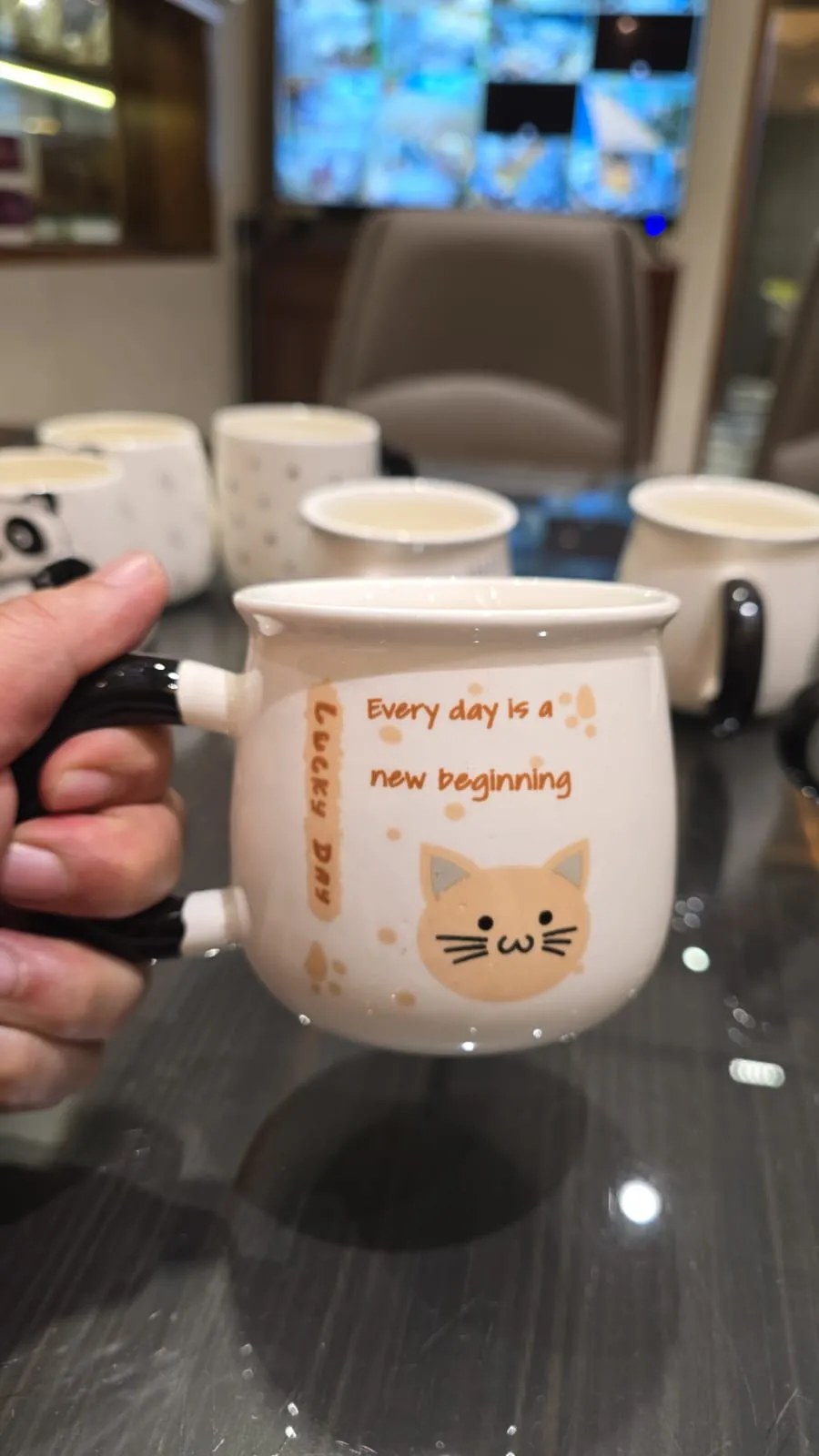Caneca gato Every day is a new beginning