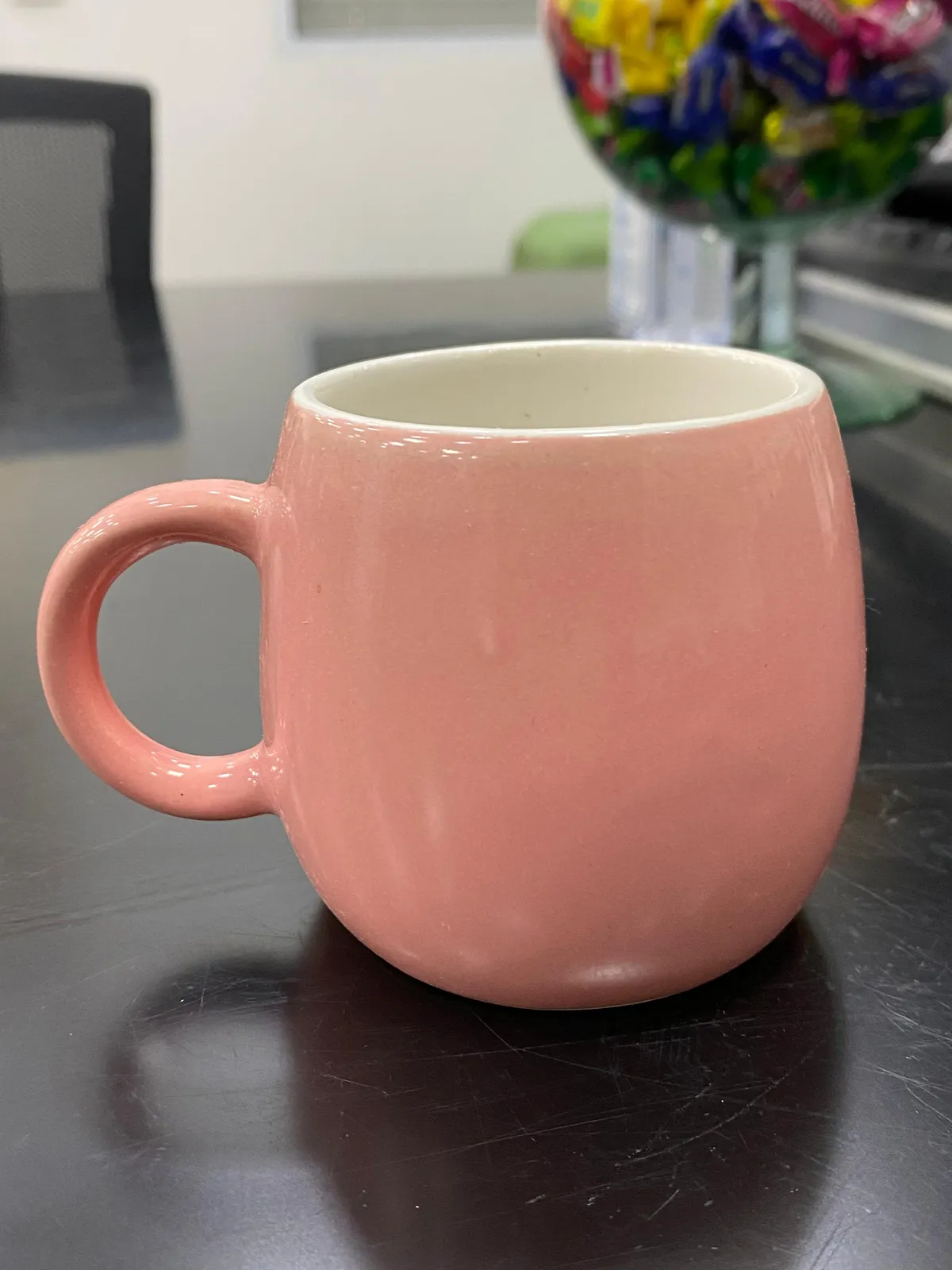 Caneca bojuda rosa