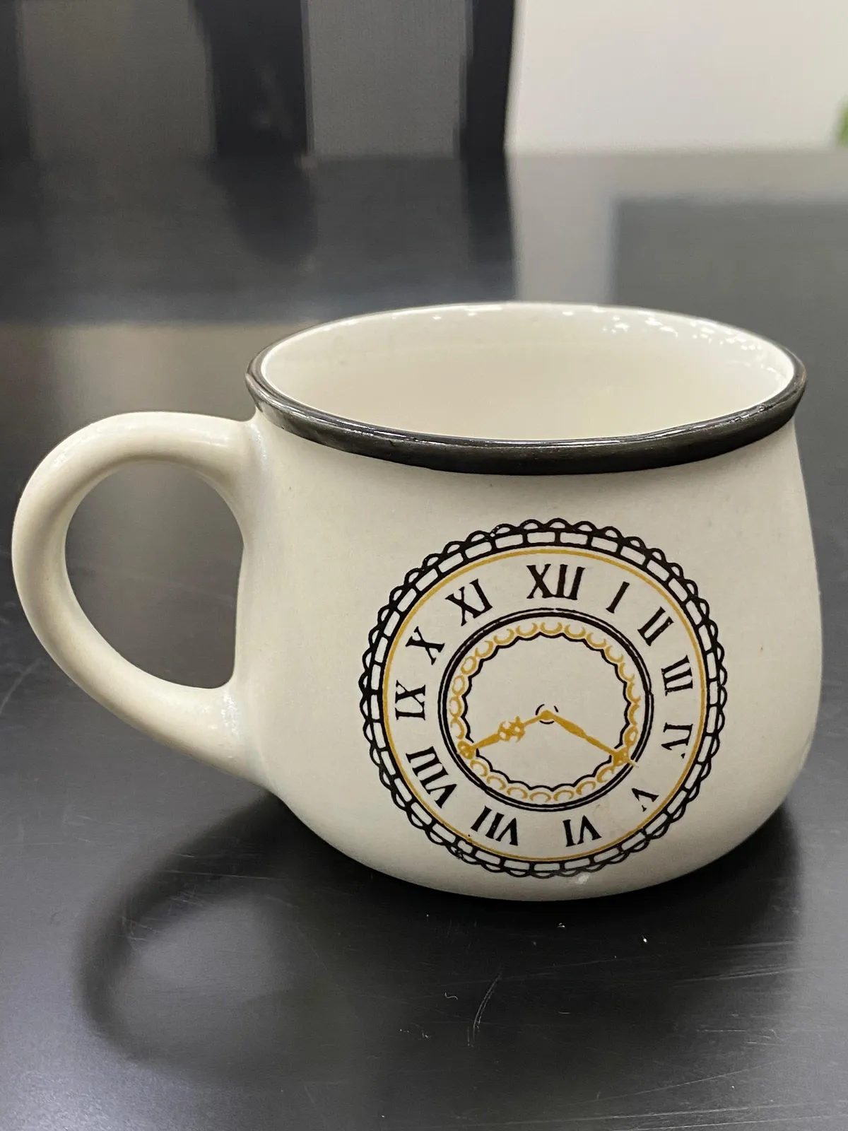 Caneca relógio