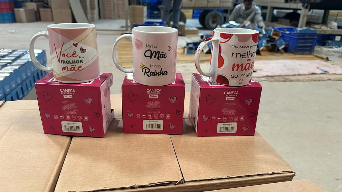 Caneca com frase para mãe