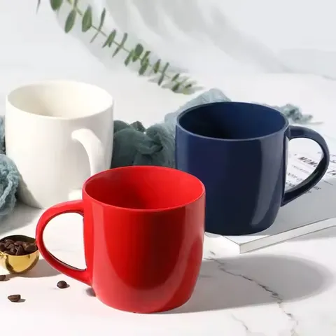 Caneca reta colorida