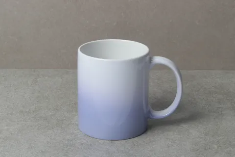 Caneca para sublimação 330 ml degradê com alça em C